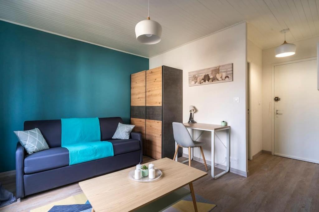 Studio Cosy Proche Du Centre + Parking Gratuit كلوز المظهر الخارجي الصورة